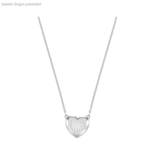 SWAROVSKI Schmuck Anhänger mit Halskette 5385009 HALL:ANHAENGER HEART CRY/RHS