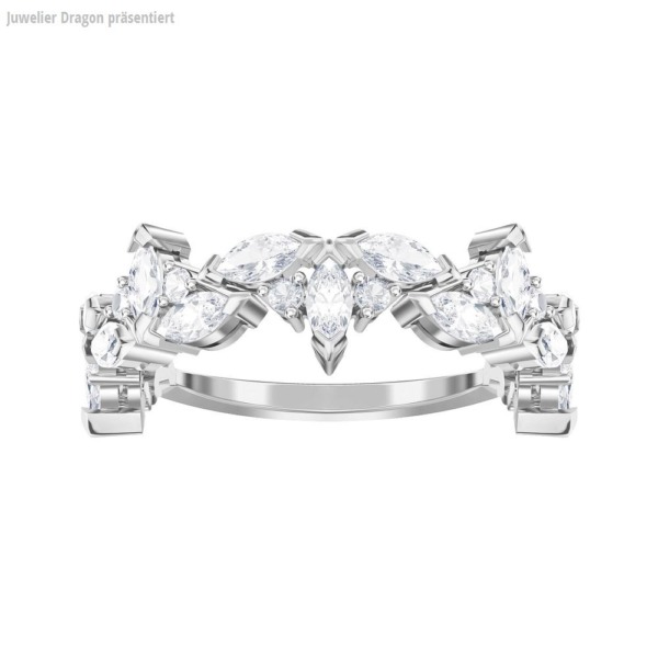 SWAROVSKI Schmuck Ring 5390191 LADY:RING FLOWER CZWH/RHS