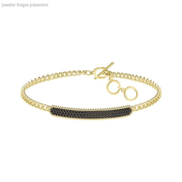 SWAROVSKI Schmuck Armband 5406996 LOCKET:ARMBAND JET/GOS M Länge: 15,5 cm