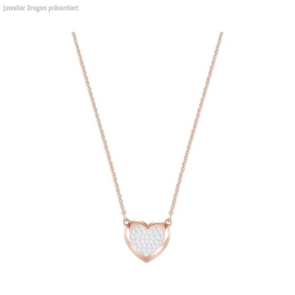 SWAROVSKI Schmuck Anhänger mit Halskette 5407949 HALL:ANHAENGER HEART CRY/ROS