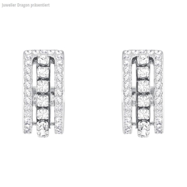 SWAROVSKI Schmuck Ohrstecker mit Halskette 5409658 FURTHER:OHRSTECKER CZWH/CRY/RHS