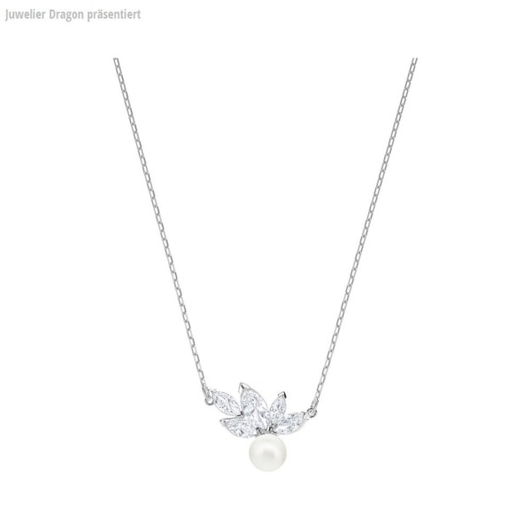 SWAROVSKI Schmuck Anhänger mit Halskette 5422685 LOUISON PEARL:ANHAENGER CZWH/CRY/RHS