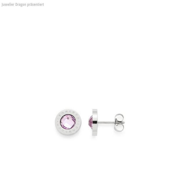 LEONARDO Schmuck Ohrstecker rosa Matrix 015781