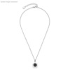 LEONARDO Schmuck Halskette schwarz klein Matrix 016447