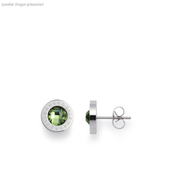 LEONARDO Schmuck Ohrstecker grün Matrix 015105