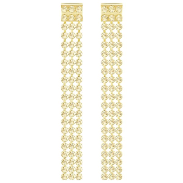 SWAROVSKI Schmuck Ohrstecker mit Halskette 5364807 FIT:OHRSTECKER LNG CRY GSHA/GOS