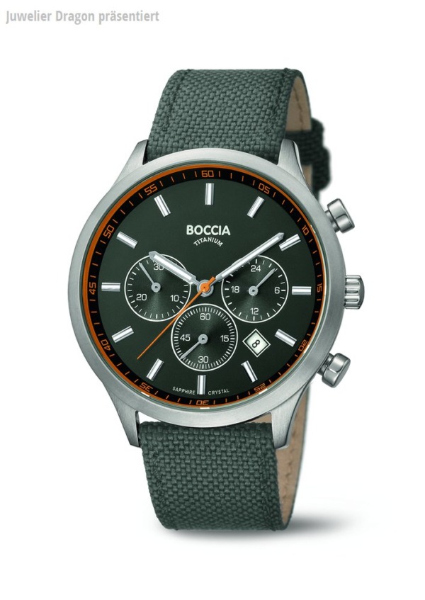 Boccia Titanium 3750-01 Herrenarmbanduhr