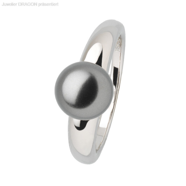 XENOX Damen Ring Silber 925 Glasperle XS5286