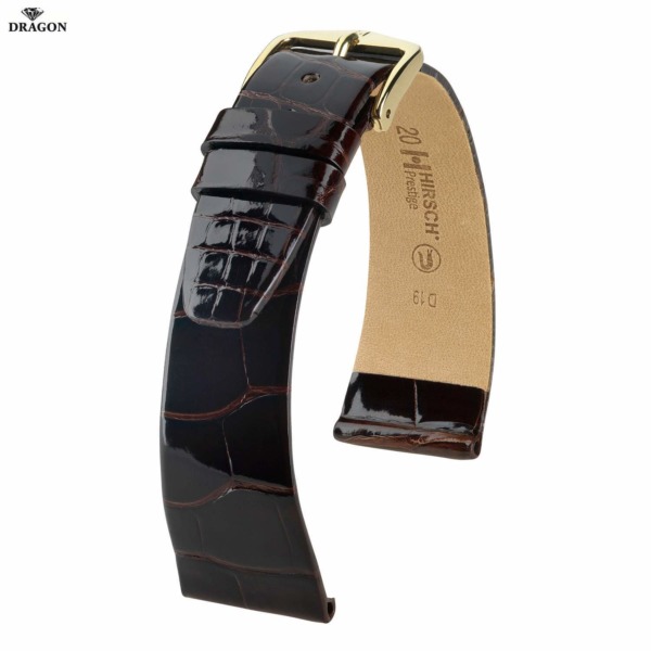 Uhrenarmband HIRSCH Prestige M 02307110-1-14 Farbe  aus Alligator