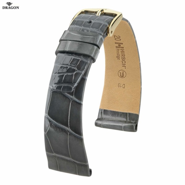 Uhrenarmband HIRSCH Prestige M 02307130-1-14 Farbe  aus Alligator