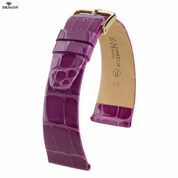Uhrenarmband HIRSCH Prestige M 02307187-1-14 Farbe  aus Alligator