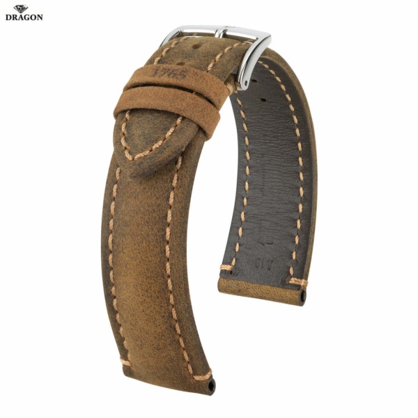 Uhrenarmband HIRSCH Heritage L 05033070-2-24 Farbe  aus Leder